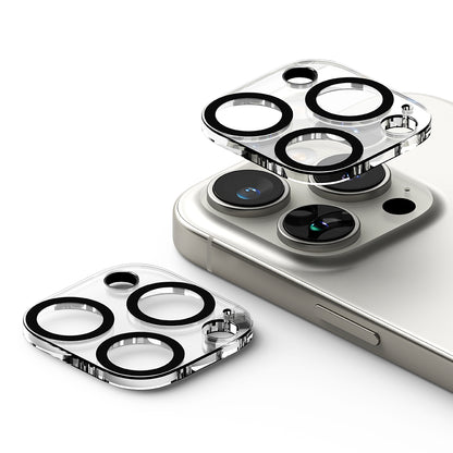 Folija za zaštitu zadnje kamere Ringke za Apple iPhone 16 Pro Max / 16 Pro, Kaljeno staklo, Set 2 komada, Providna