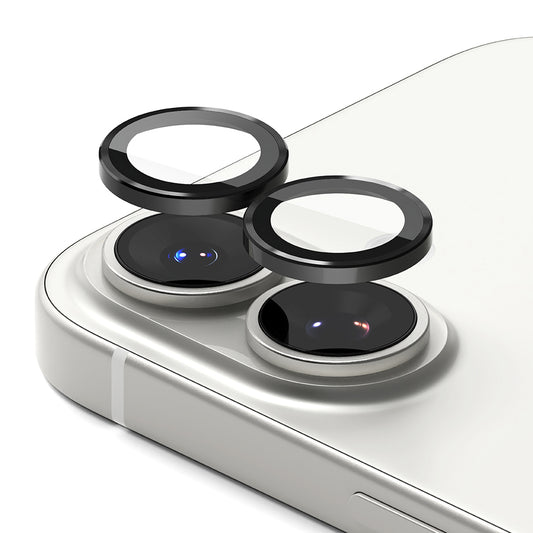 Folija za zaštitu zadnje kamere Ringke za Apple iPhone 17, Kaljeno staklo, Crna