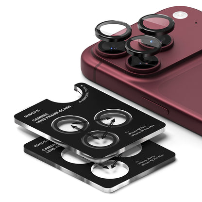 Zaštitna folija za zadnju kameru Ringke za Apple iPhone 18 Pro / 18 Pro Max, Kaljeno staklo, Set od 2 komada, Providna