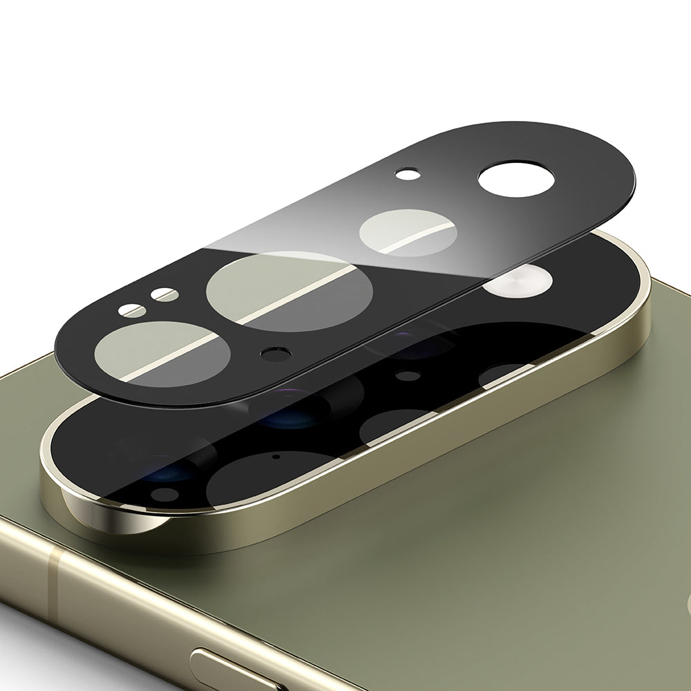 Zaštitna folija za zadnju kameru Ringke za Google Pixel 11 Pro, kaljeno staklo, set od 2 komada, crna