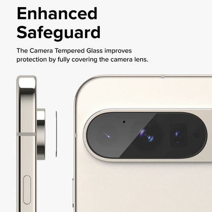 Zaštitna folija za zadnju kameru Ringke za Google Pixel 9 Pro, kaljeno staklo, set od 3 komada, providna
