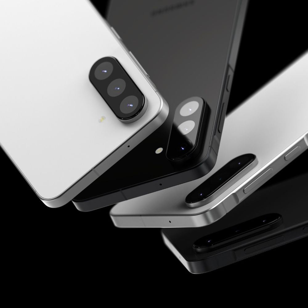Folija za zaštitu zadnje kamere Ringke za Samsung Galaxy A56 A566, Kaljeno staklo, Set od 2 komada, Crna