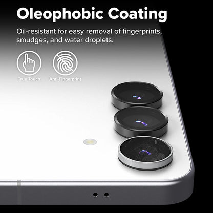 Zaštitna folija za zadnju kameru Ringke za Samsung Galaxy S25 FE, kaljeno staklo, set od 2 komada, crna