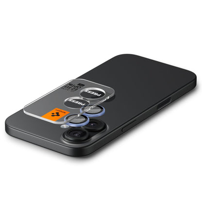Zaštitna folija za zadnju kameru Spigen GlastR EZ FIT Optik Pro za Apple iPhone 17 / 16 Plus / 16, Kaljeno staklo, Set od 2 komada, Plava