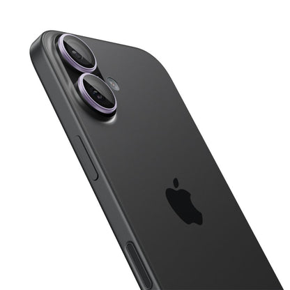 Folija za zaštitu zadnje kamere Spigen GlastR EZ FIT Optik Pro za Apple iPhone 17 / 16 Plus / 16, Kaljeno staklo, Set 2 komada, Ljubičasta