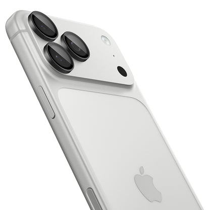 Zaštitna folija za zadnju kameru Spigen GlastR EZ FIT Optik Pro za Apple iPhone 18 Pro / 18 Pro Max, Kaljeno staklo, Set od 2 komada, Tamno siva AGL12043