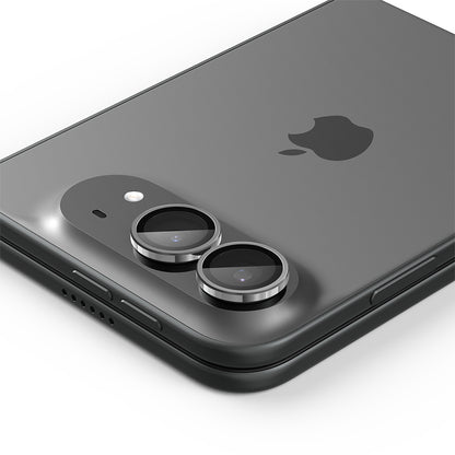 Zaštitna folija za zadnju kameru Spigen GlastR EZ FIT Optik Pro za Apple iPhone Duo, Kaljeno staklo, Set od 2 komada, Siva AGL12012