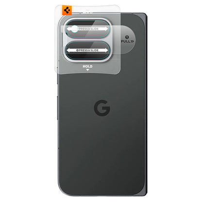 Zaštitna folija za zadnju kameru Spigen GlastR EZ FIT Optik Pro za Google Pixel 11 Pro Fold, Kaljeno staklo, Set od 2 komada, Providna AGL11491