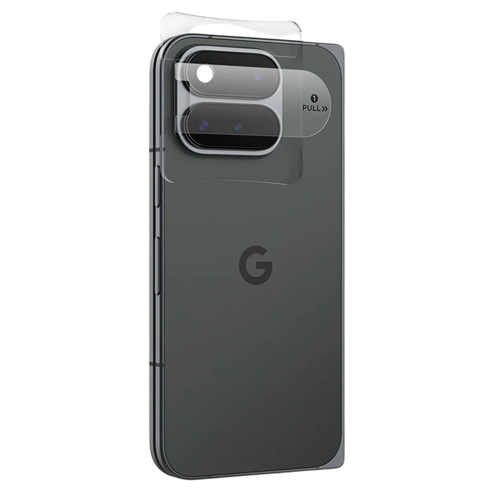 Zaštitna folija za zadnju kameru Spigen GlastR EZ FIT Optik Pro za Google Pixel 11 Pro Fold, Kaljeno staklo, Set od 2 komada, Providna AGL11491