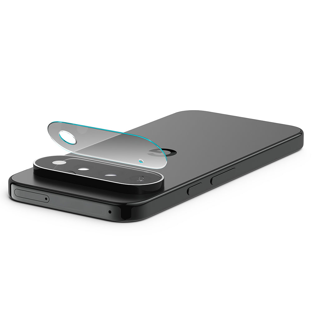 Zaštitna folija za zadnju kameru Spigen GlastR EZ FIT Optik Pro za Google Pixel 11 Pro, Kaljeno staklo, Set od 2 komada, Crna AGL11484