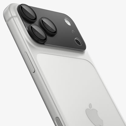 Zaštitna folija za zadnju kameru Spigen GlastR EZ FIT Optik Pro XL za Apple iPhone 18 Pro Max, Kaljeno staklo, Tamno siva AGL12039