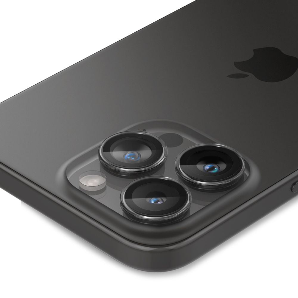 Folija za zaštitu zadnje kamere Spigen GlastR EZ FIT Optik Pro za Apple iPhone 17 Pro Max / 17 Pro, Kaljeno staklo, Set 2 komada, Providna