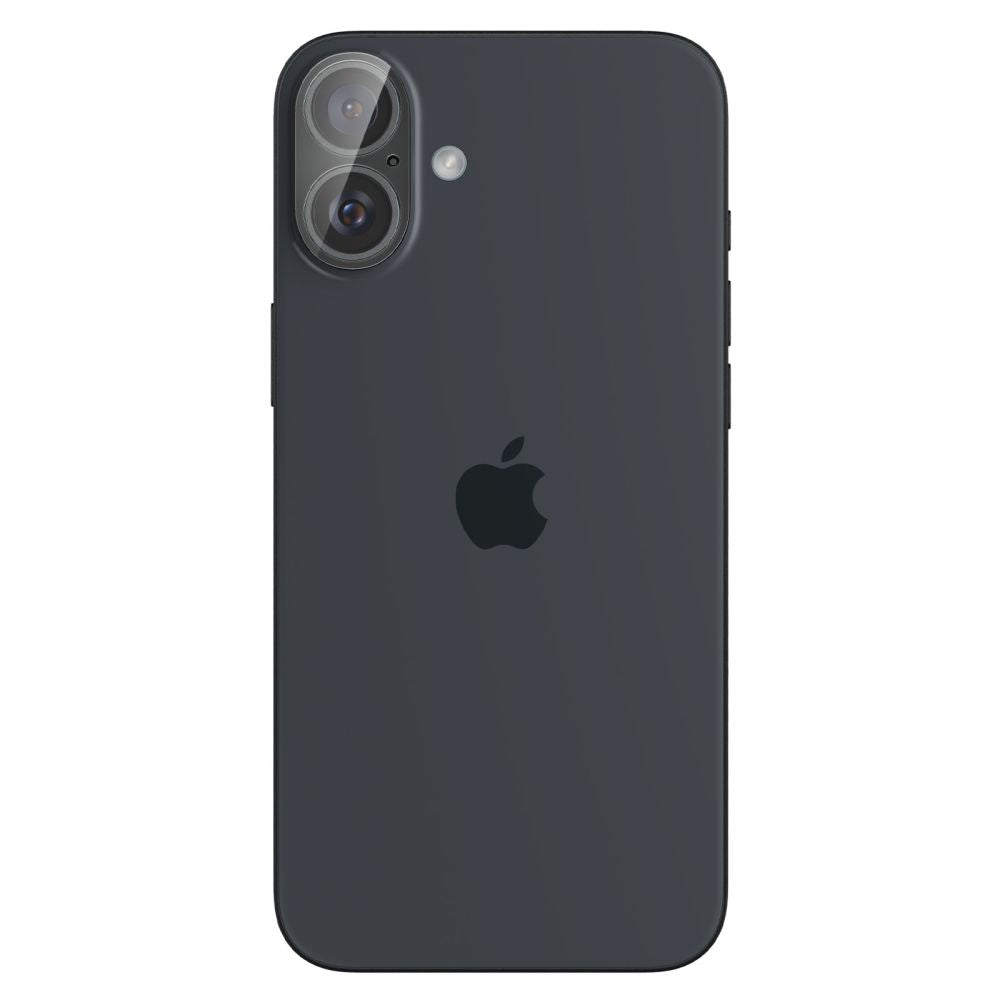 Zaštitna folija za zadnju kameru Spigen GlastR Optik za Apple iPhone 16 Plus / 16, Kaljeno staklo, Set od 2 komada, Providna AGL07923