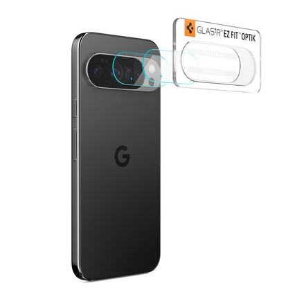 Zaštitna folija za zadnju kameru Spigen GlastR Optik za Google Pixel 10 Pro, Kaljeno staklo, Set od 2 komada, Providna AGL09662