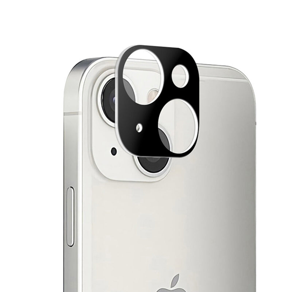 Zaštitna folija za zadnju kameru Techsuit za Apple iPhone 13 mini / 13, Kaljeno staklo, Crna