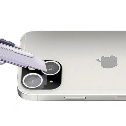 Zaštitna folija za zadnju kameru Techsuit za Apple iPhone 13 mini / 13, Kaljeno staklo, Crna