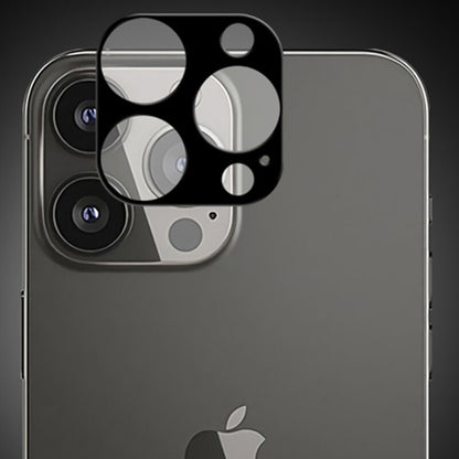 Zaštitna folija za zadnju kameru Techsuit za Apple iPhone 13 Pro Max / 13 Pro, Kaljeno staklo, Crna