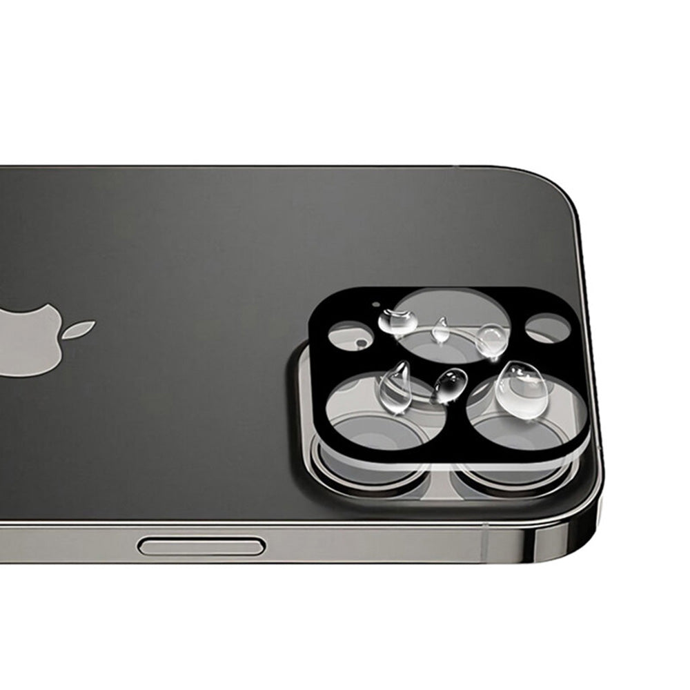 Zaštitna folija za zadnju kameru Techsuit za Apple iPhone 13 Pro Max / 13 Pro, Kaljeno staklo, Crna