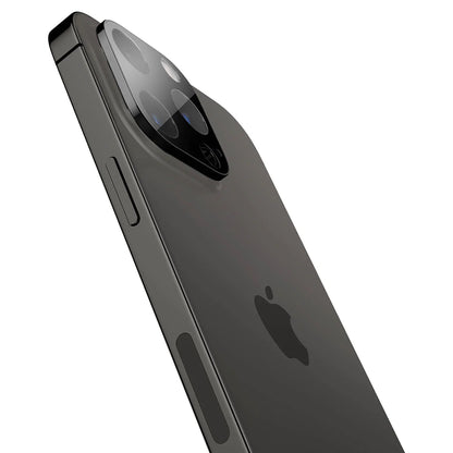 Zaštitna folija za zadnju kameru Techsuit za Apple iPhone 14 Pro Max / 14 Pro, Kaljeno staklo, Crna