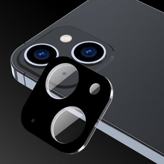 Zaštitna folija za zadnju kameru Techsuit za Apple iPhone 15 Plus / 15, Kaljeno staklo, Crna