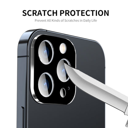 Zaštitna folija za zadnju kameru Techsuit za Apple iPhone 15 Pro Max / 15 Pro, Kaljeno staklo, Crna