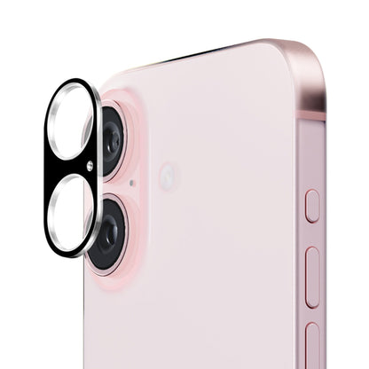 Zaštitna folija za zadnju kameru Techsuit za Apple iPhone 16 Plus / 16, Kaljeno staklo, Crna