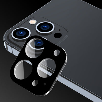 Zaštitna folija za zadnju kameru Techsuit za Apple iPhone 16 Pro Max / 16 Pro, Kaljeno staklo, Crna