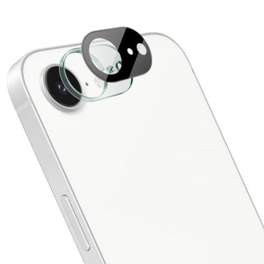 Zaštitna folija za zadnju kameru Techsuit za Apple iPhone 17e / 16e, Kaljeno staklo, Crna