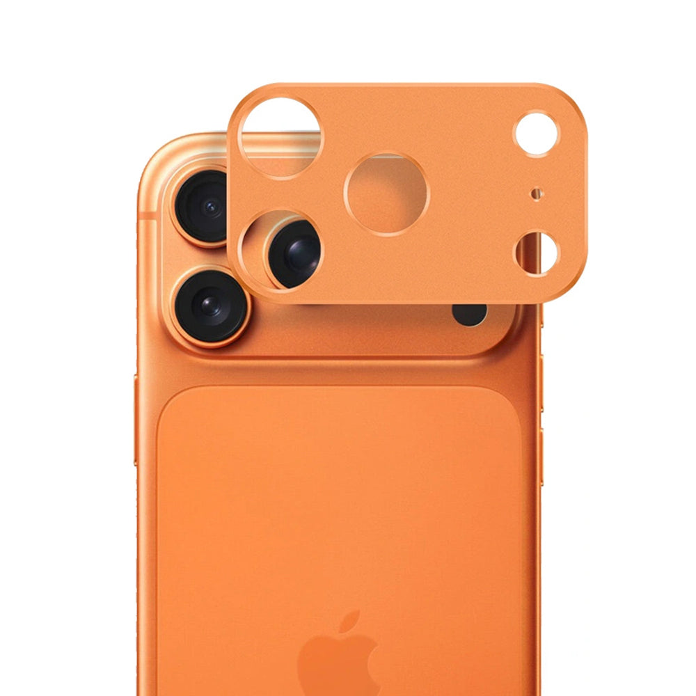 Zaštitna folija za zadnju kameru Techsuit za Apple iPhone 17 Pro Max, Kaljeno staklo, Narandžasta