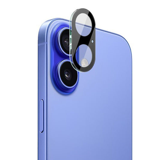 Folija za zaštitu zadnje kamere Techsuit za Apple iPhone 17, Kaljeno staklo, Crna