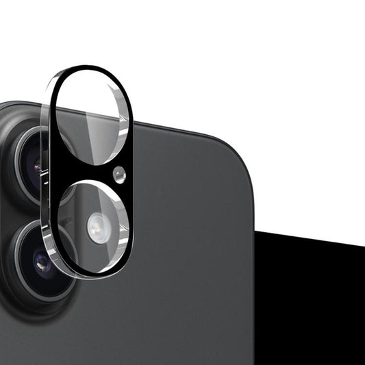 Folija za zaštitu zadnje kamere Techsuit za Apple iPhone 17, Kaljeno staklo, Crna