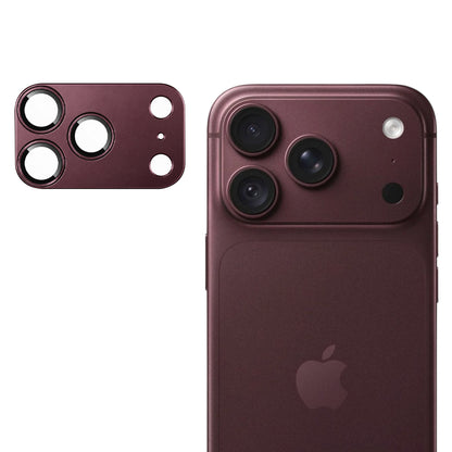 Zaštitna folija za zadnju kameru Techsuit za Apple iPhone 18 Pro, kaljeno staklo, bordo boje