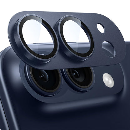 Techsuit zaštitno staklo za zadnju kameru za Apple iPhone Duo, kaljeno staklo, tamnoplavo