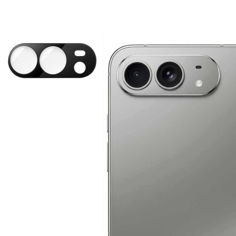 Zaštitna folija za zadnju kameru Techsuit za Apple iPhone Ultra, kaljeno staklo, crna