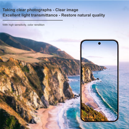 Zaštitna folija za zadnju kameru Techsuit za Google Pixel 10a, Kaljeno staklo, Crna