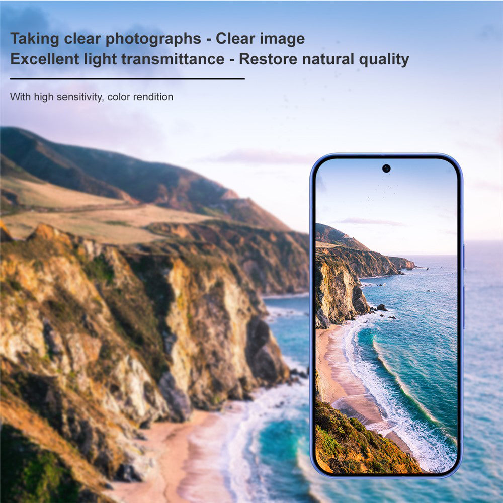 Zaštitna folija za zadnju kameru Techsuit za Google Pixel 11, Kaljeno staklo, Crna