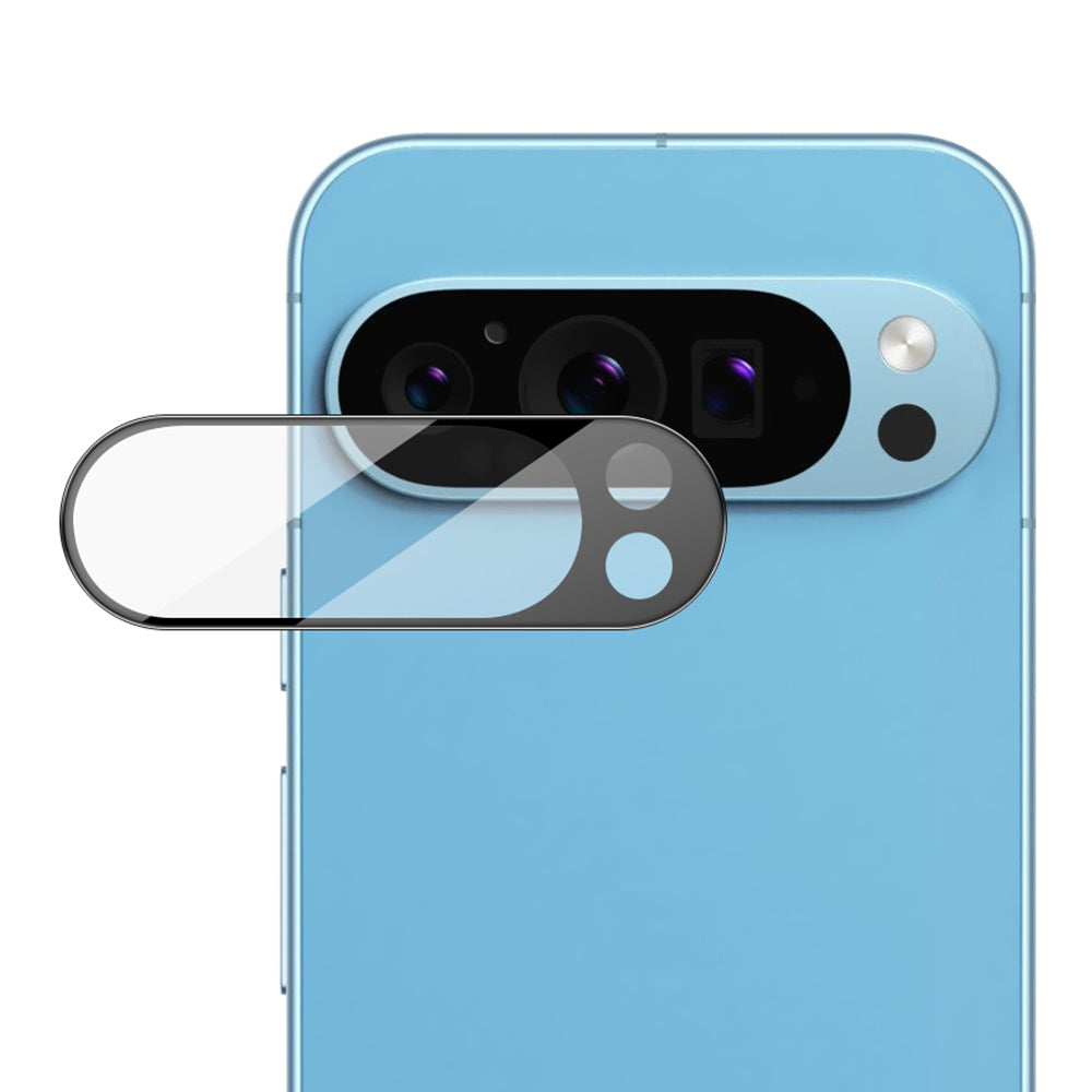 Zaštitna folija za zadnju kameru Techsuit za Google Pixel 9 Pro XL, kaljeno staklo, crna
