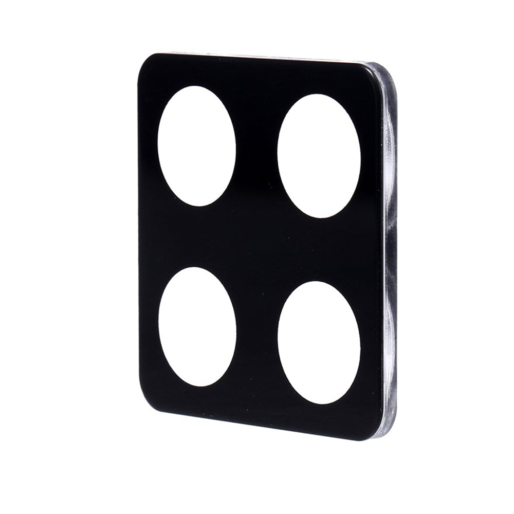 Folija za zaštitu zadnje kamere Techsuit za Honor 400 Smart 4G / X7d 4G / 400 Smart 5G, Kaljeno staklo, Crna