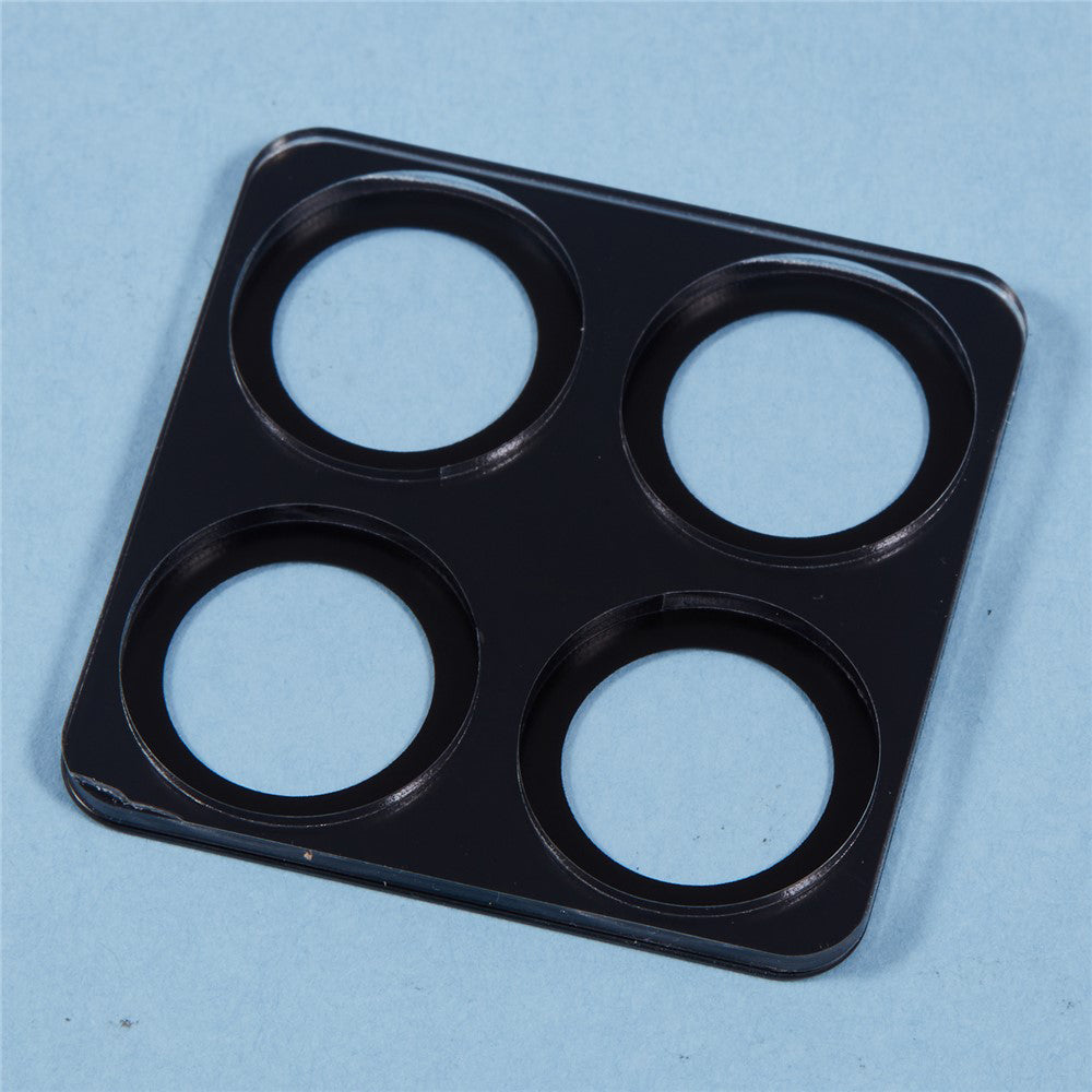 Folija za zaštitu zadnje kamere Techsuit za Honor 400 Smart 4G / X7d 4G / 400 Smart 5G, Kaljeno staklo, Crna