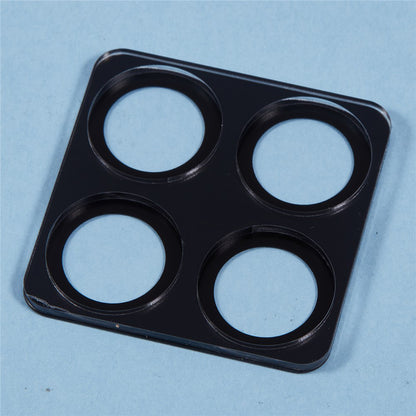 Folija za zaštitu zadnje kamere Techsuit za Honor 400 Smart 4G / X7d 4G / 400 Smart 5G, Kaljeno staklo, Crna