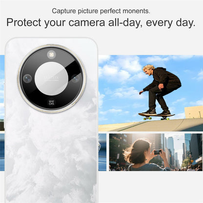 Folija za zaštitu zadnje kamere Techsuit za Honor Magic8 Lite, Kaljeno staklo, Crna