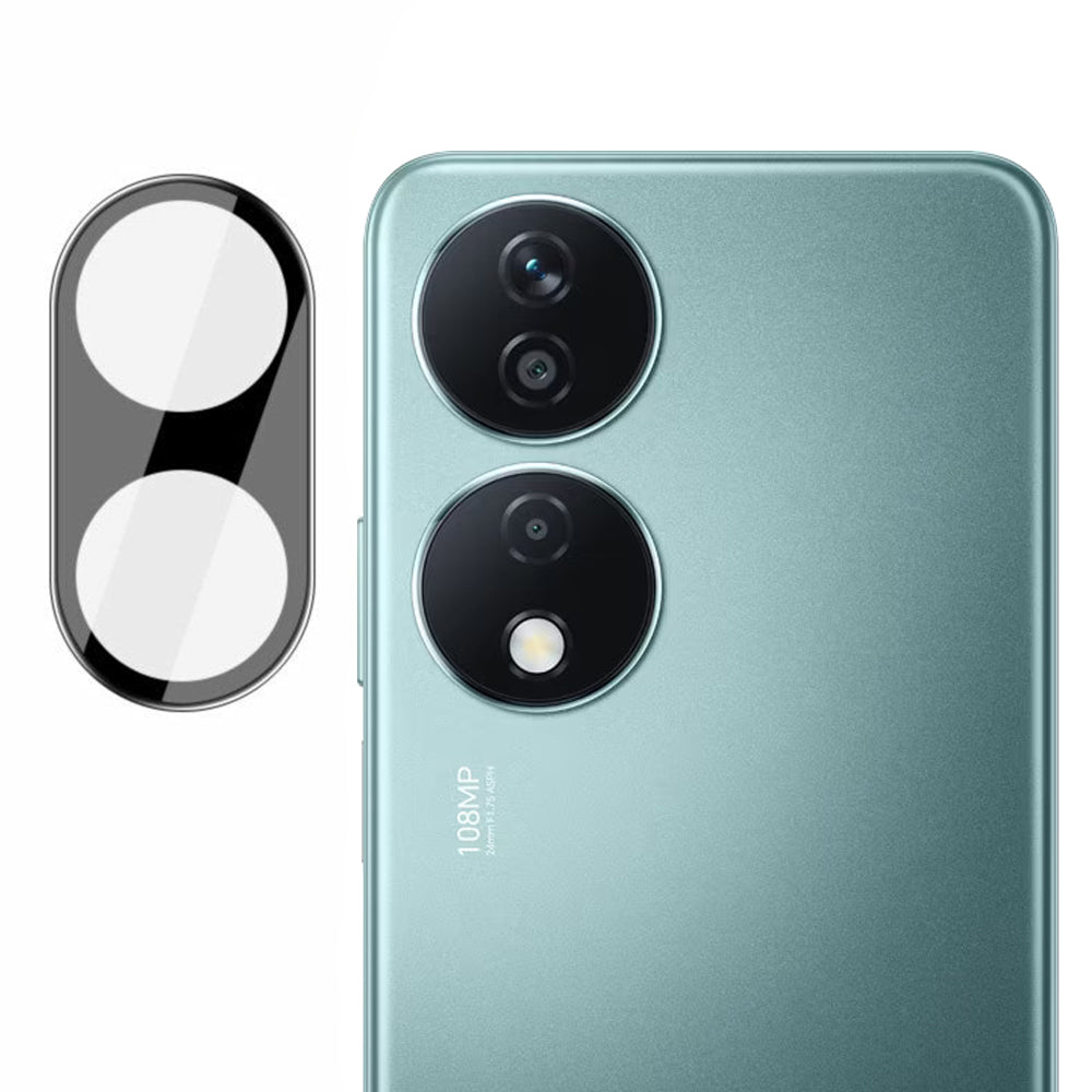 Zaštitna folija za zadnju kameru Techsuit za Honor X7b 5G / 90 Smart / X7b 4G, Kaljeno staklo, Crna