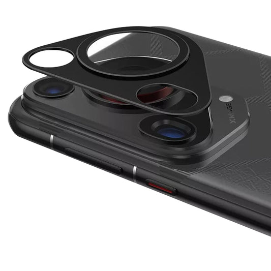 Folija za zaštitu zadnje kamere Techsuit za Huawei Pura 70 Ultra, Kaljeno staklo, Crna