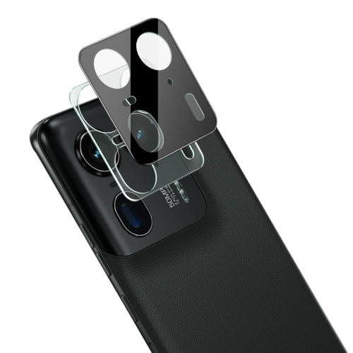 Zaštitna folija za zadnju kameru Techsuit za Motorola Edge 50 Ultra, kaljeno staklo, crna