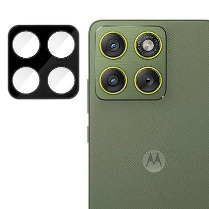 Folija za zaštitu zadnje kamere Techsuit za Motorola Edge 70, Kaljeno staklo, Crna