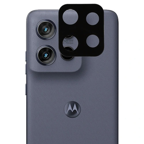 Zaštitna folija za zadnju kameru Techsuit za Motorola Moto G86, Kaljeno staklo, Crna