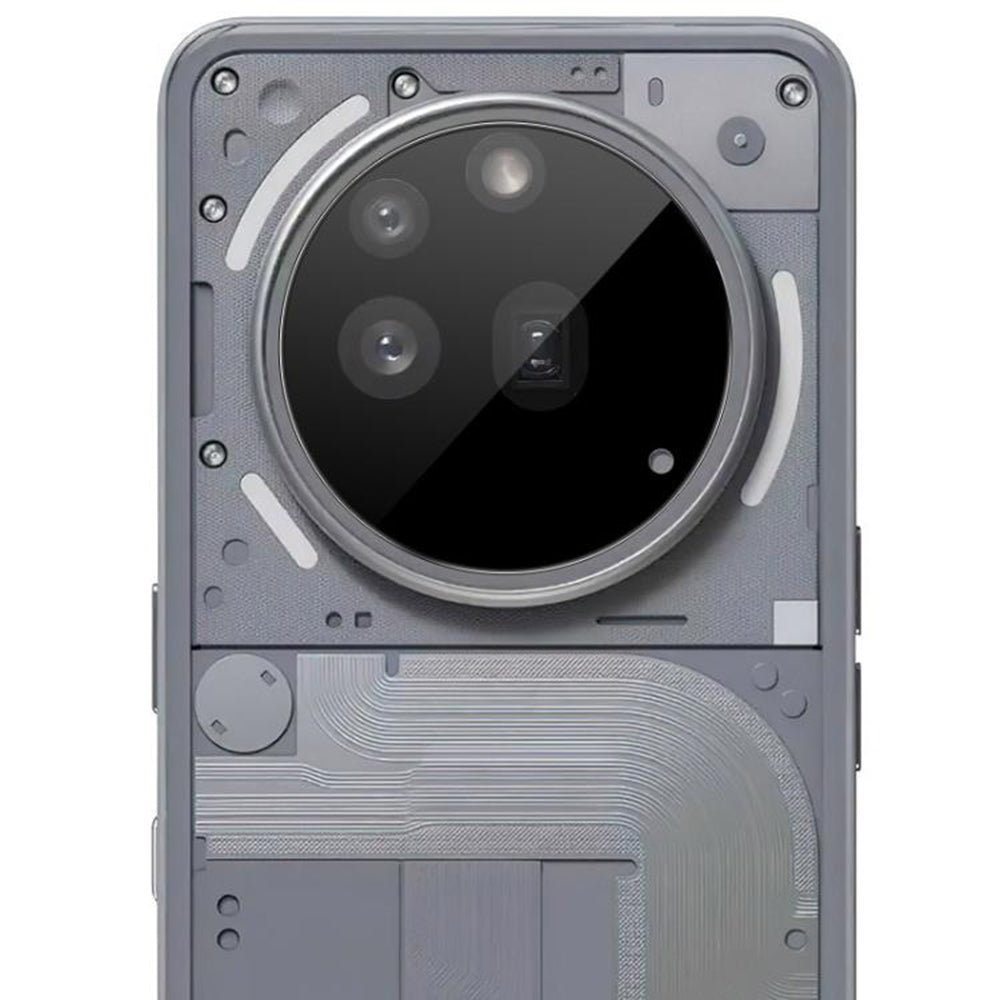Zaštitna folija za zadnju kameru Techsuit za Nothing Phone (3a) Pro, kaljeno staklo, crna