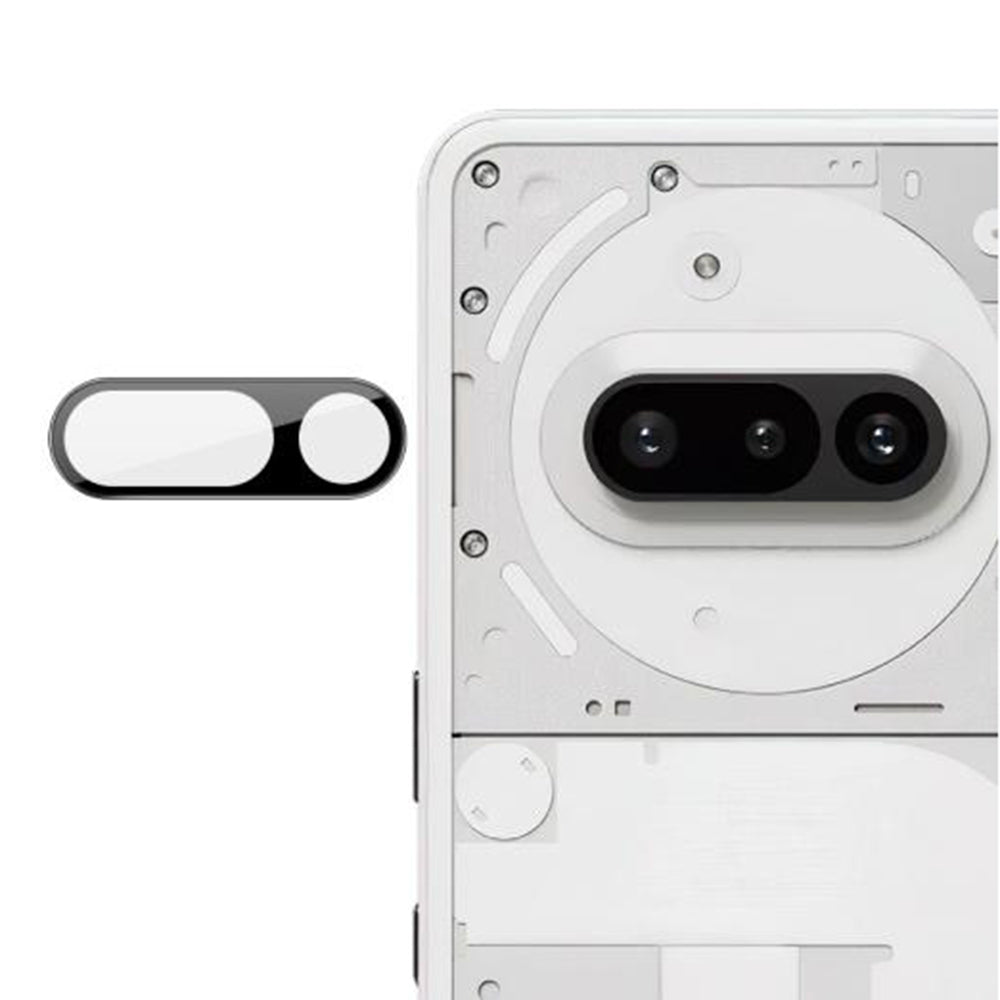 Zaštitna folija za zadnju kameru Techsuit za Nothing Phone (3a), kaljeno staklo, crna
