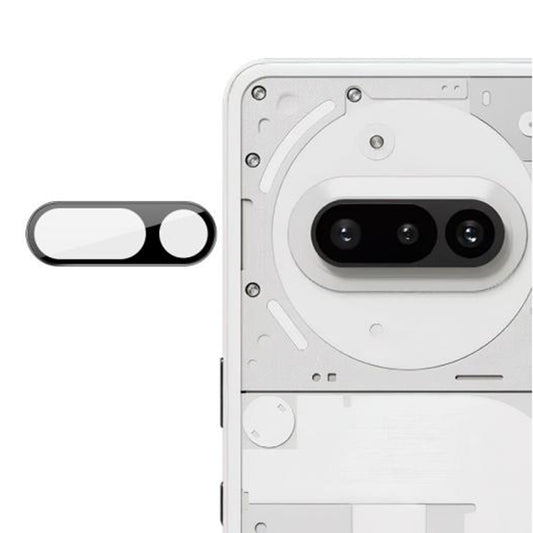 Zaštitna folija za zadnju kameru Techsuit za Nothing Phone (3a), kaljeno staklo, crna