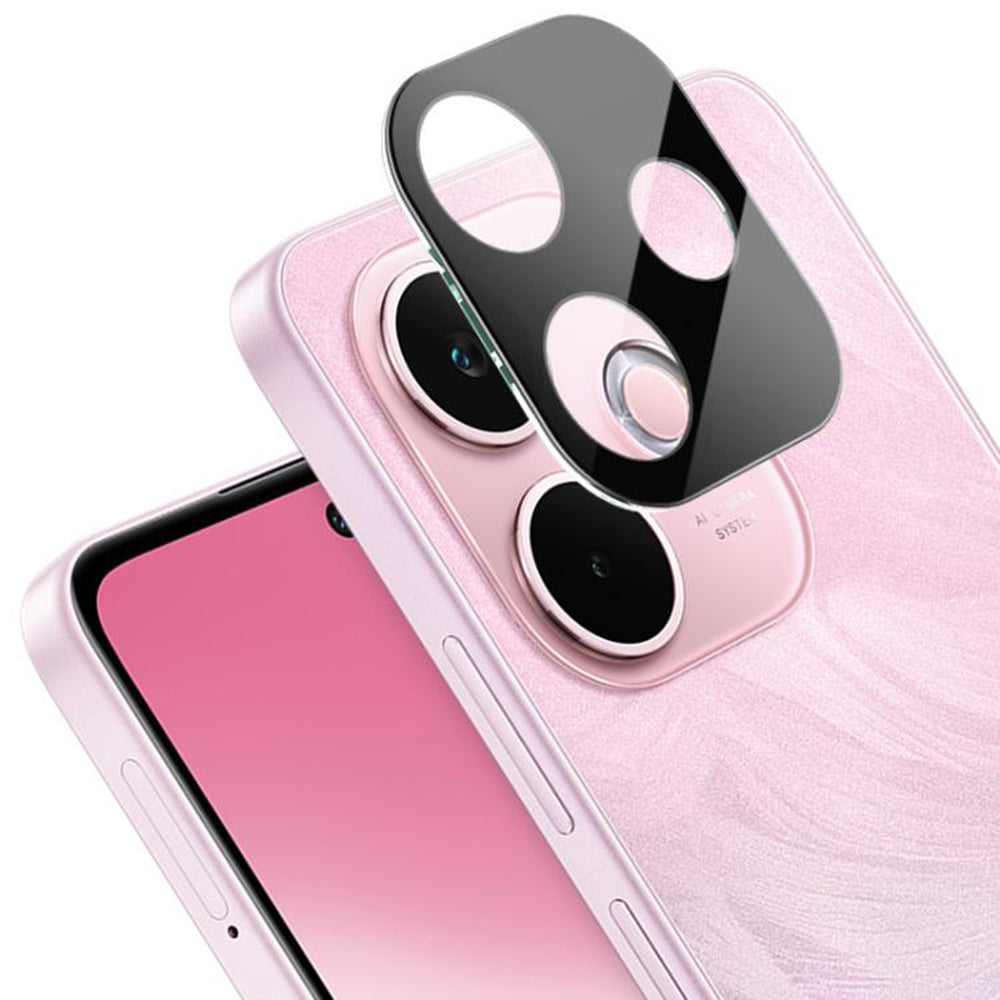 Zaštitna folija za zadnju kameru Techsuit za Oppo A5 Pro 4G / A5 Pro, Kaljeno staklo, Crna